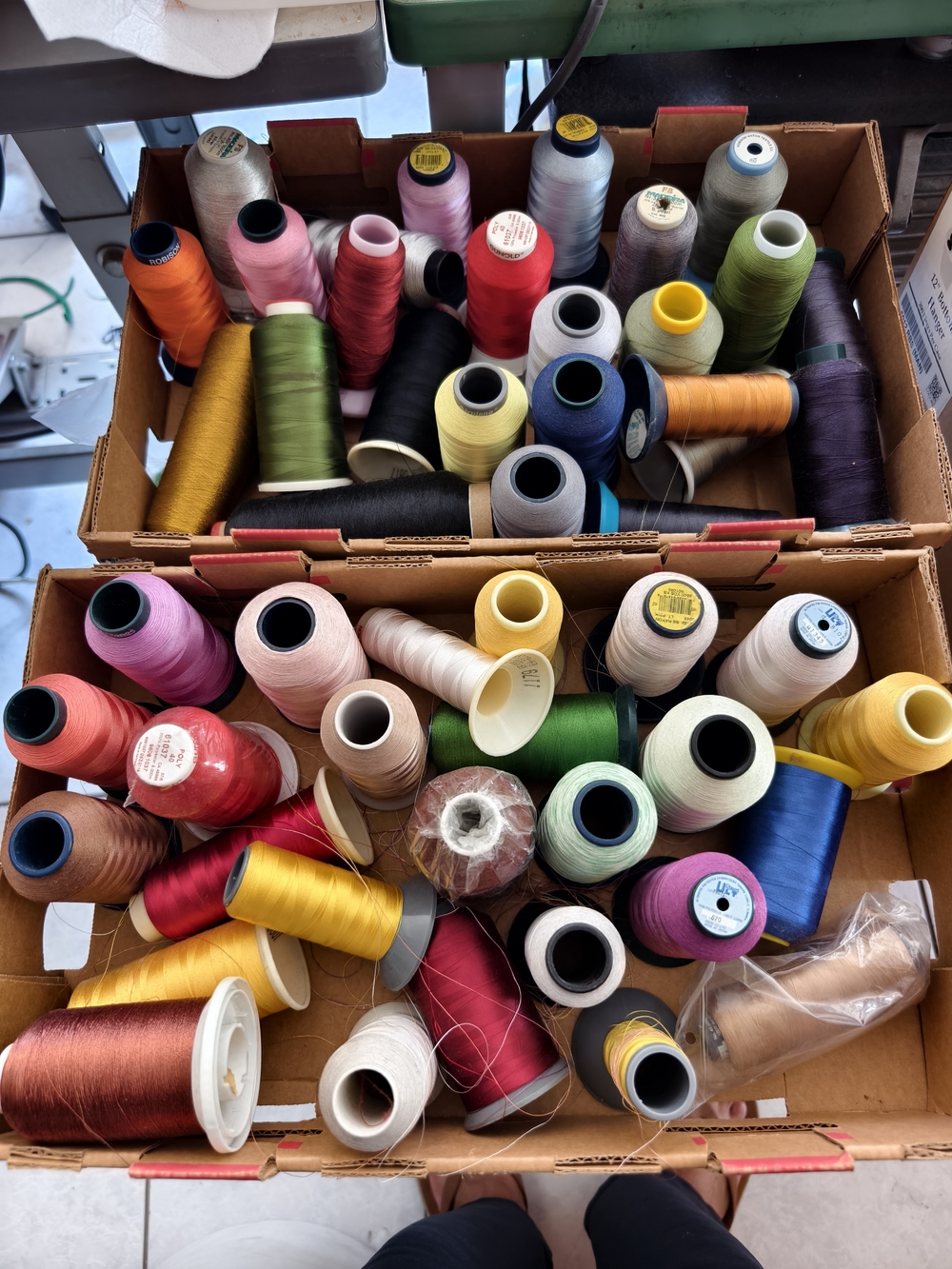 Assorted Sewing Thread Spools - Multi Color Pack - Picture 2 of 2